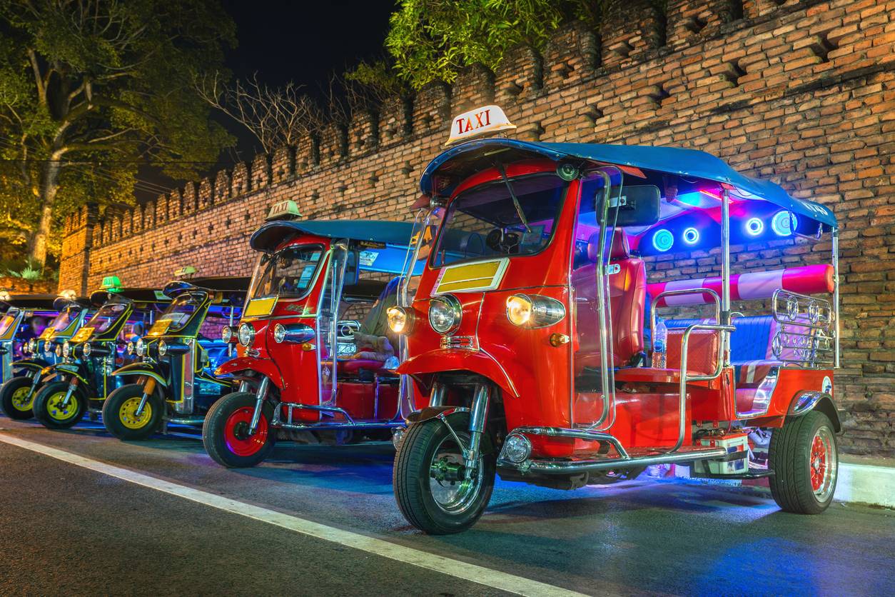 Taksówki tuk-tuk