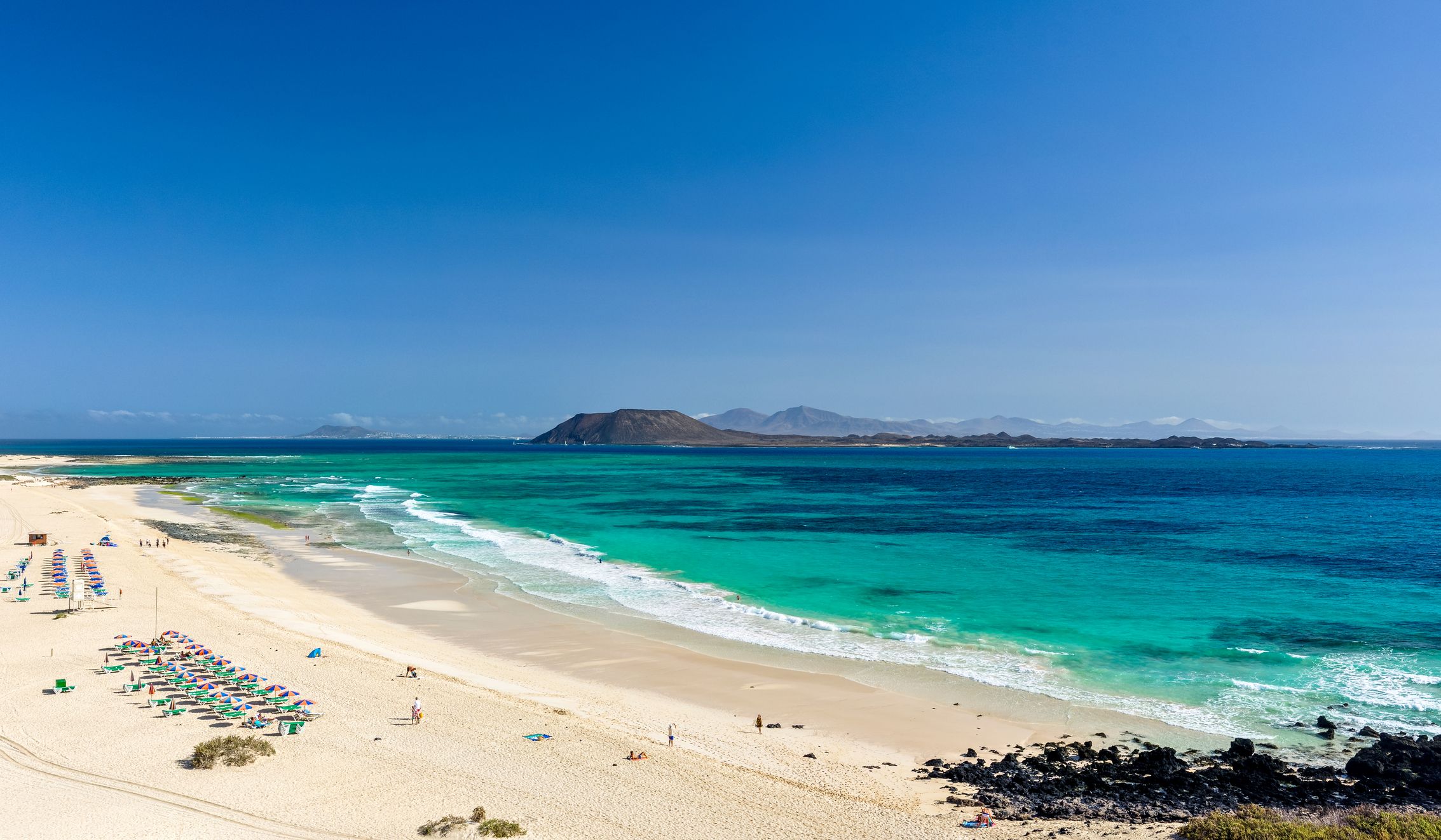 Plaża w Corralejo - Grandes Playas de Corralejo