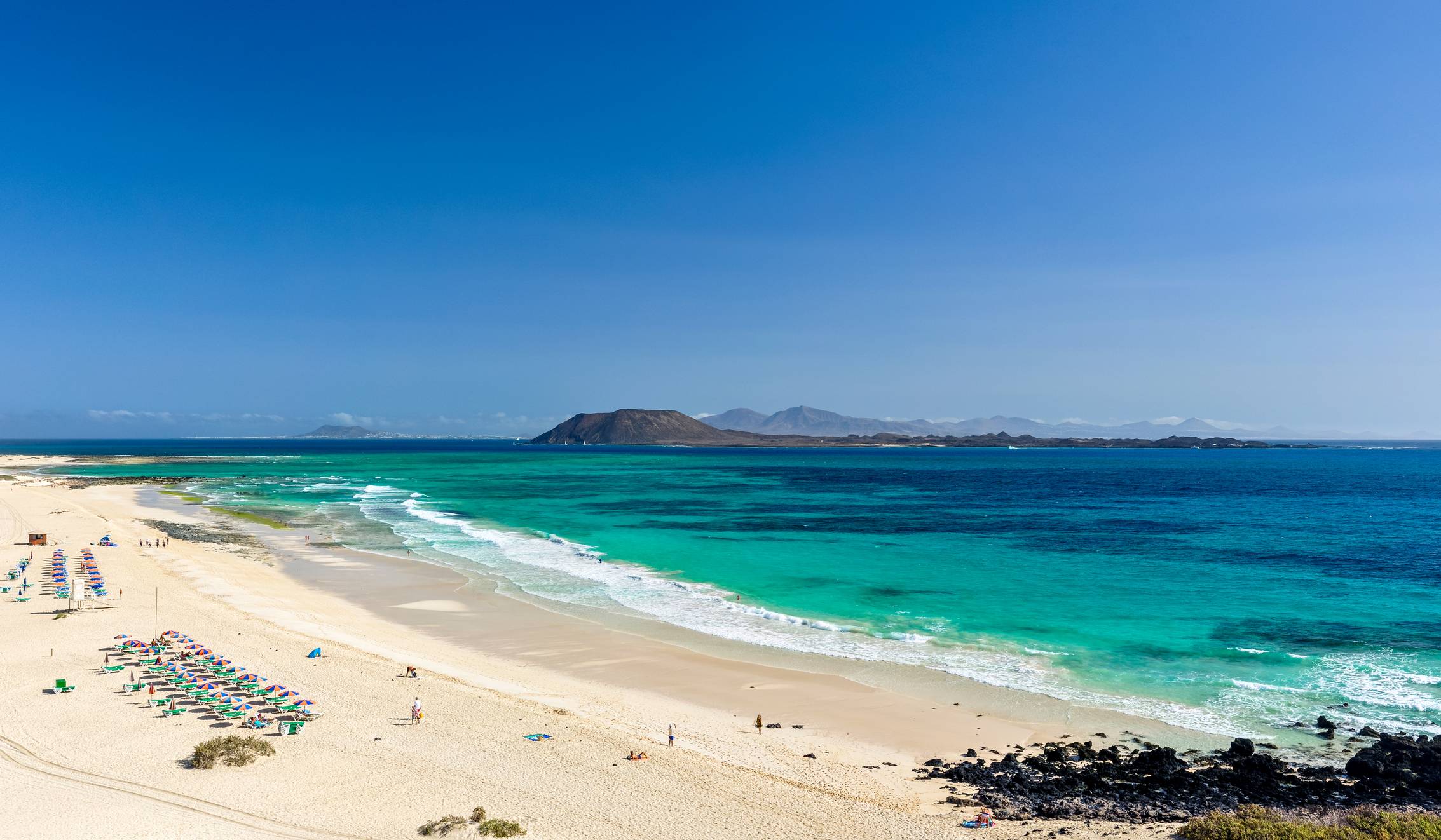 Plaża w Corralejo - Grandes Playas de Corralejo