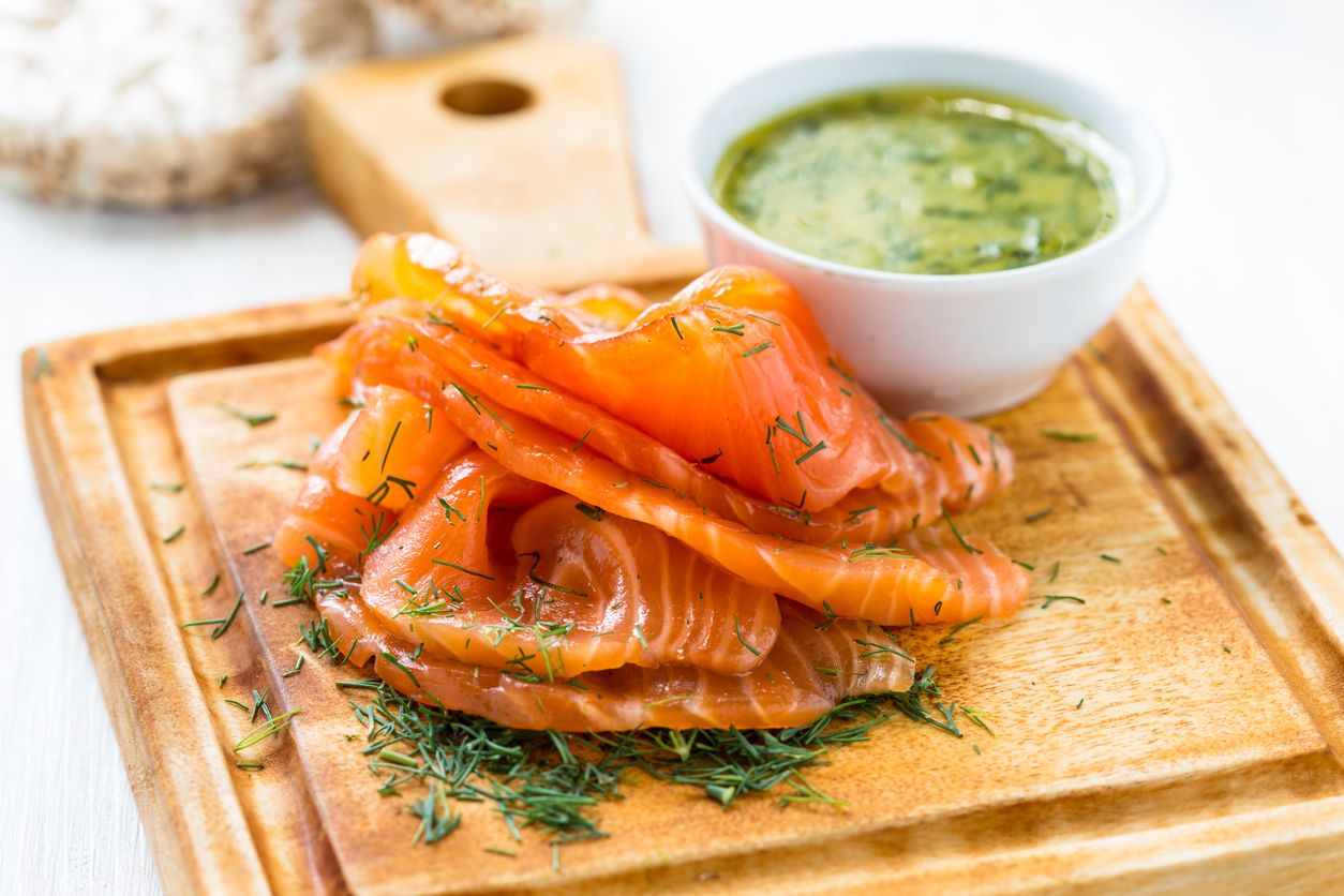 Gravad lax