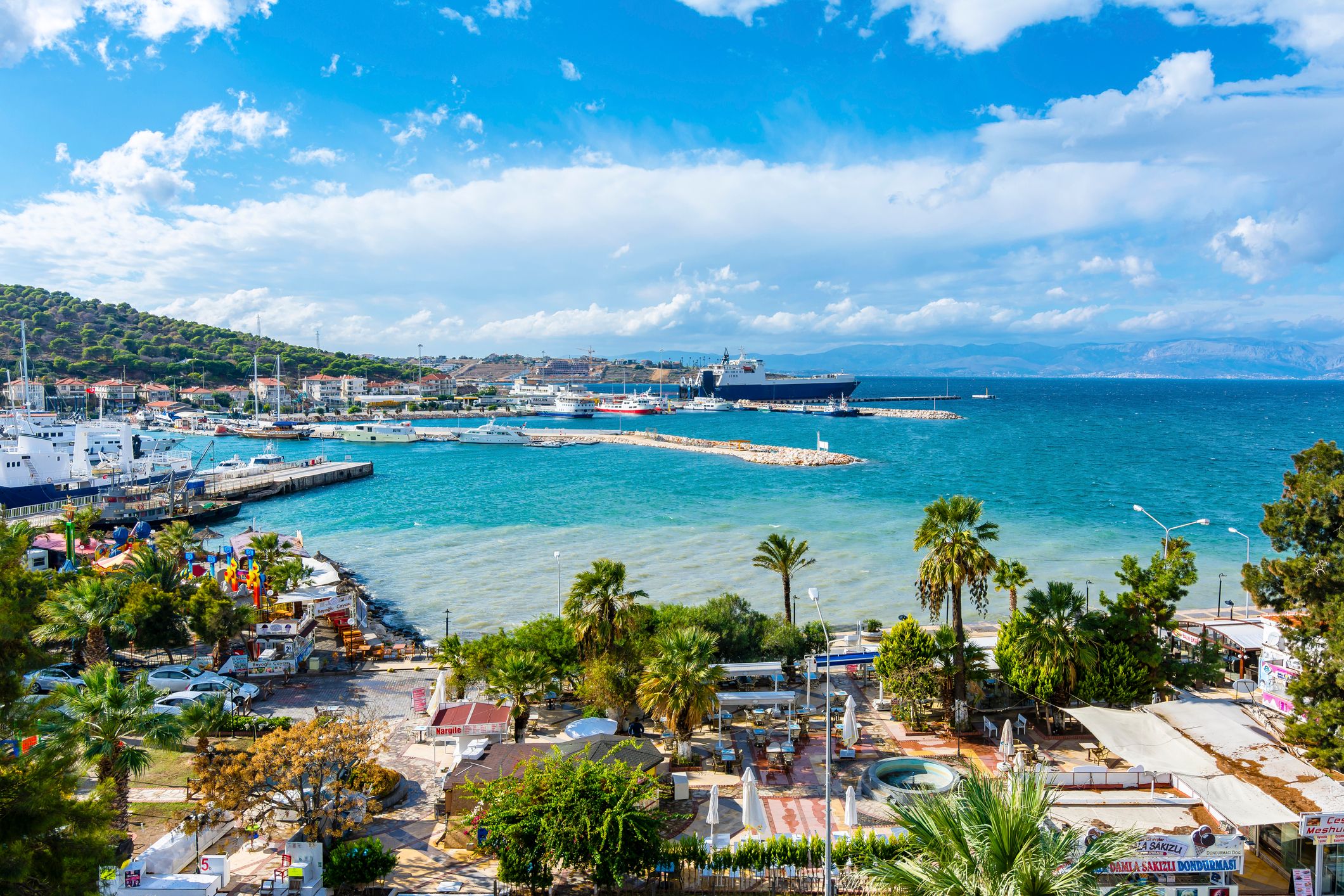 Zatoka portowa w Izmirze