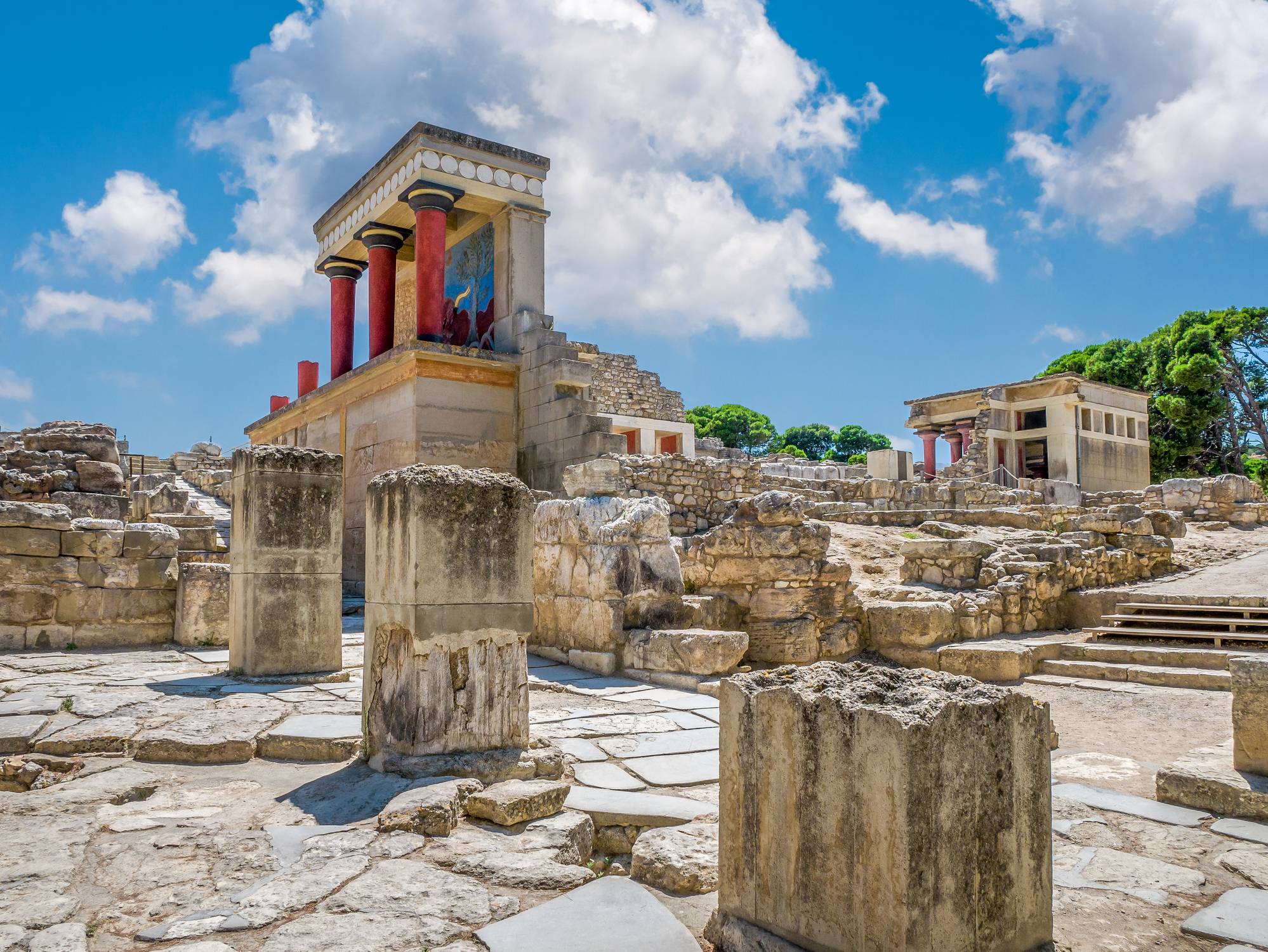 Ruiny Pałacu Knossos