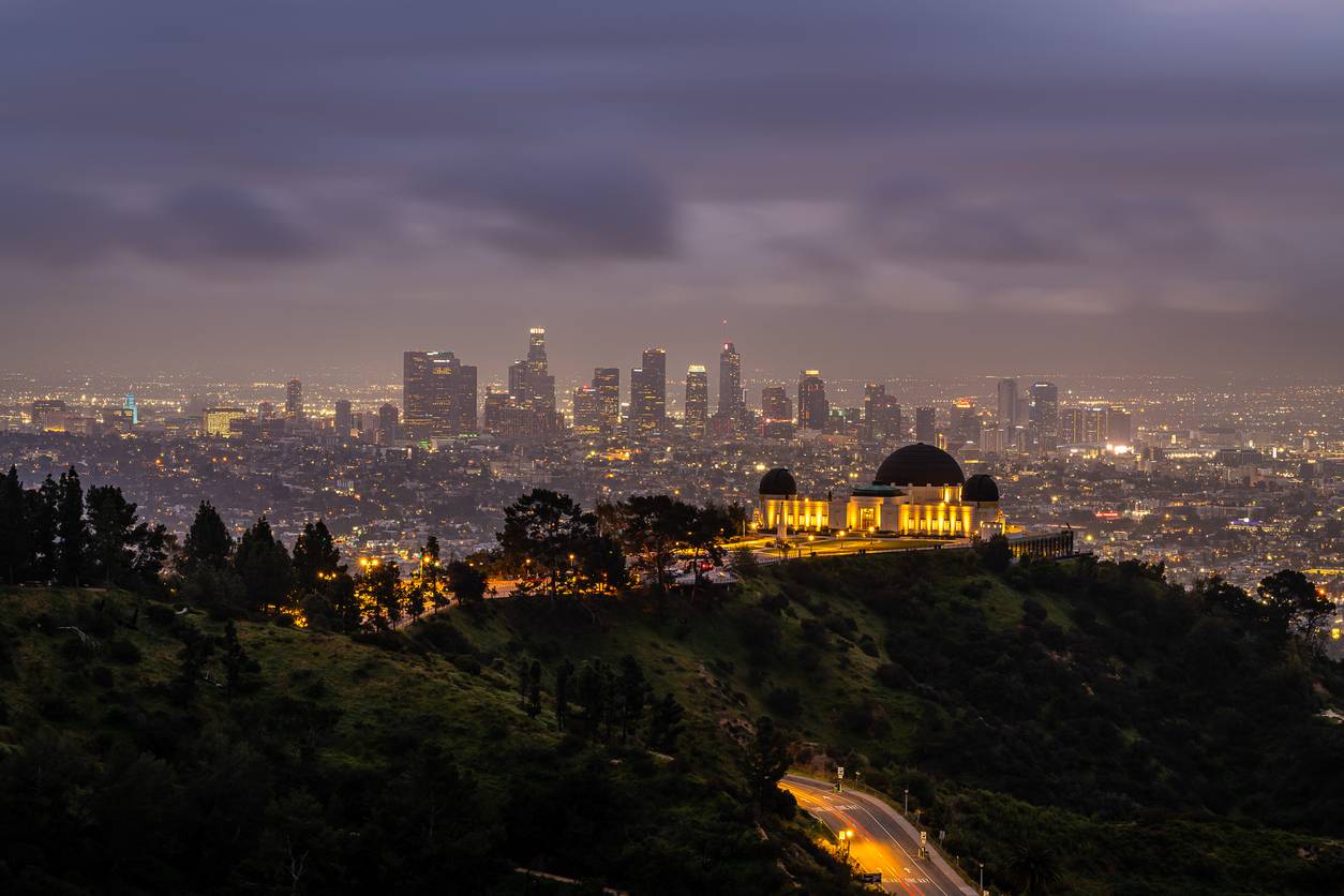 Punkt widokowy w Griffith Park