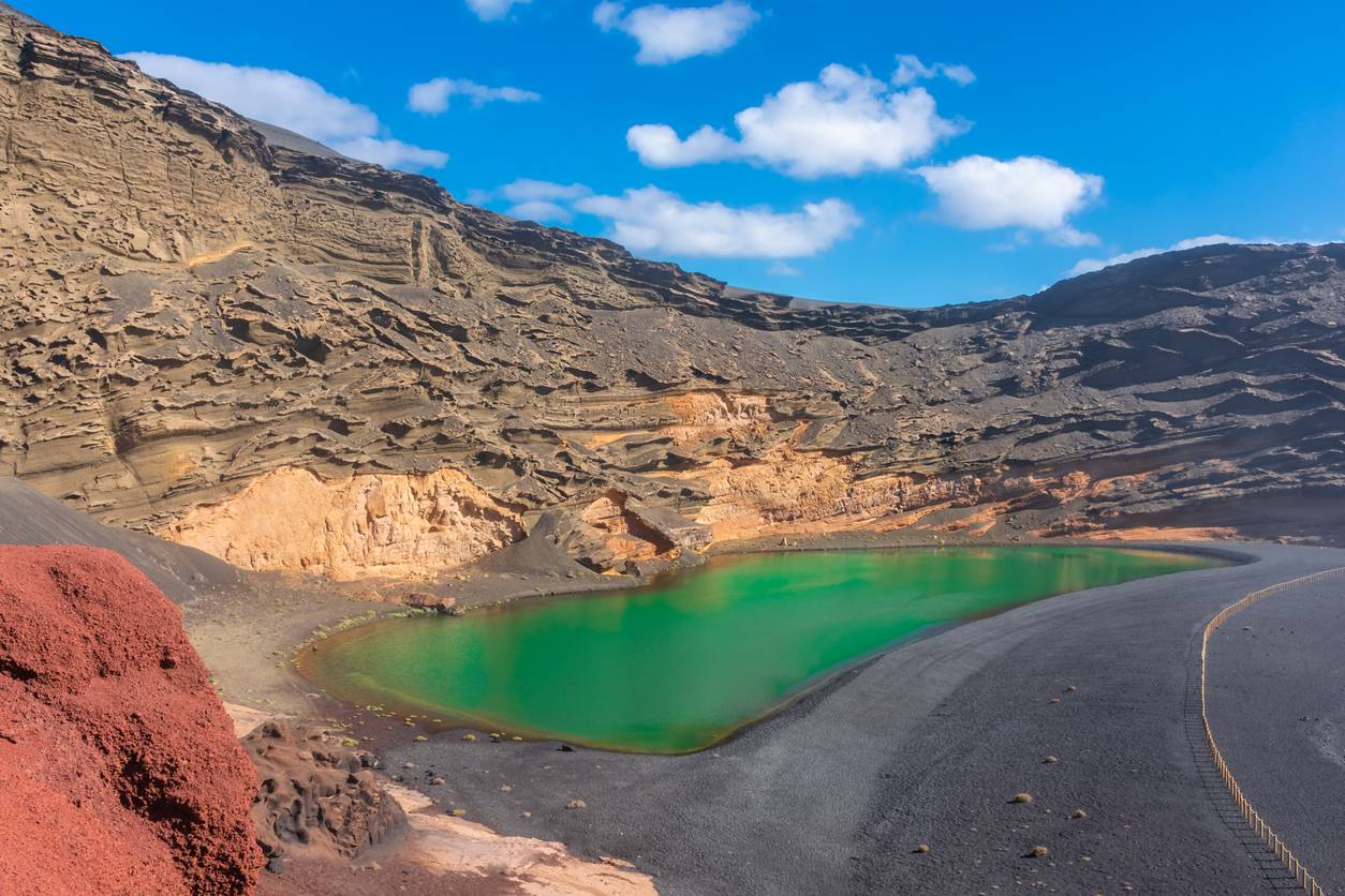 Jezioro wulkaniczne Charco de los Clicos