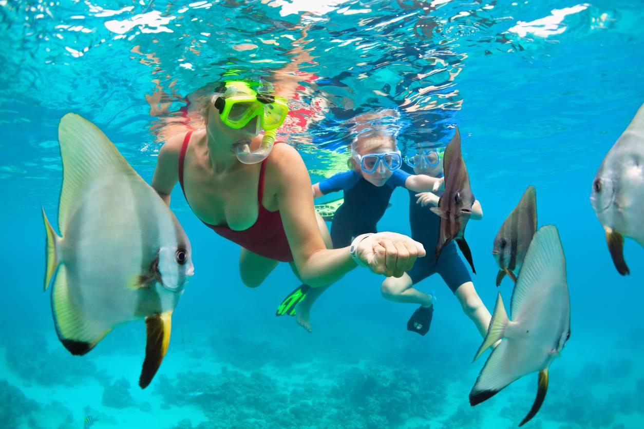Snorkeling w zatoce Banana Reef