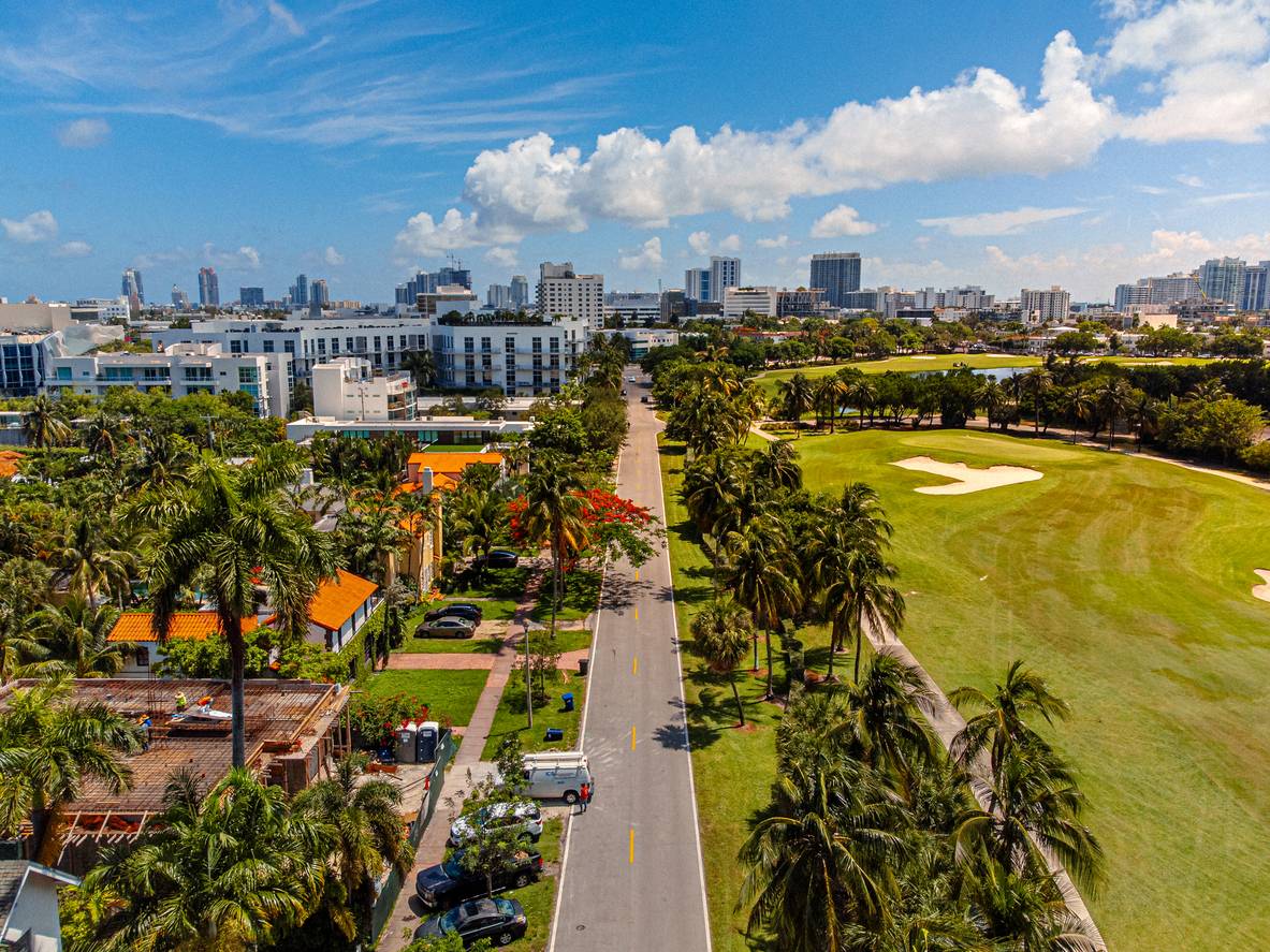 Pola golfowe w Miami