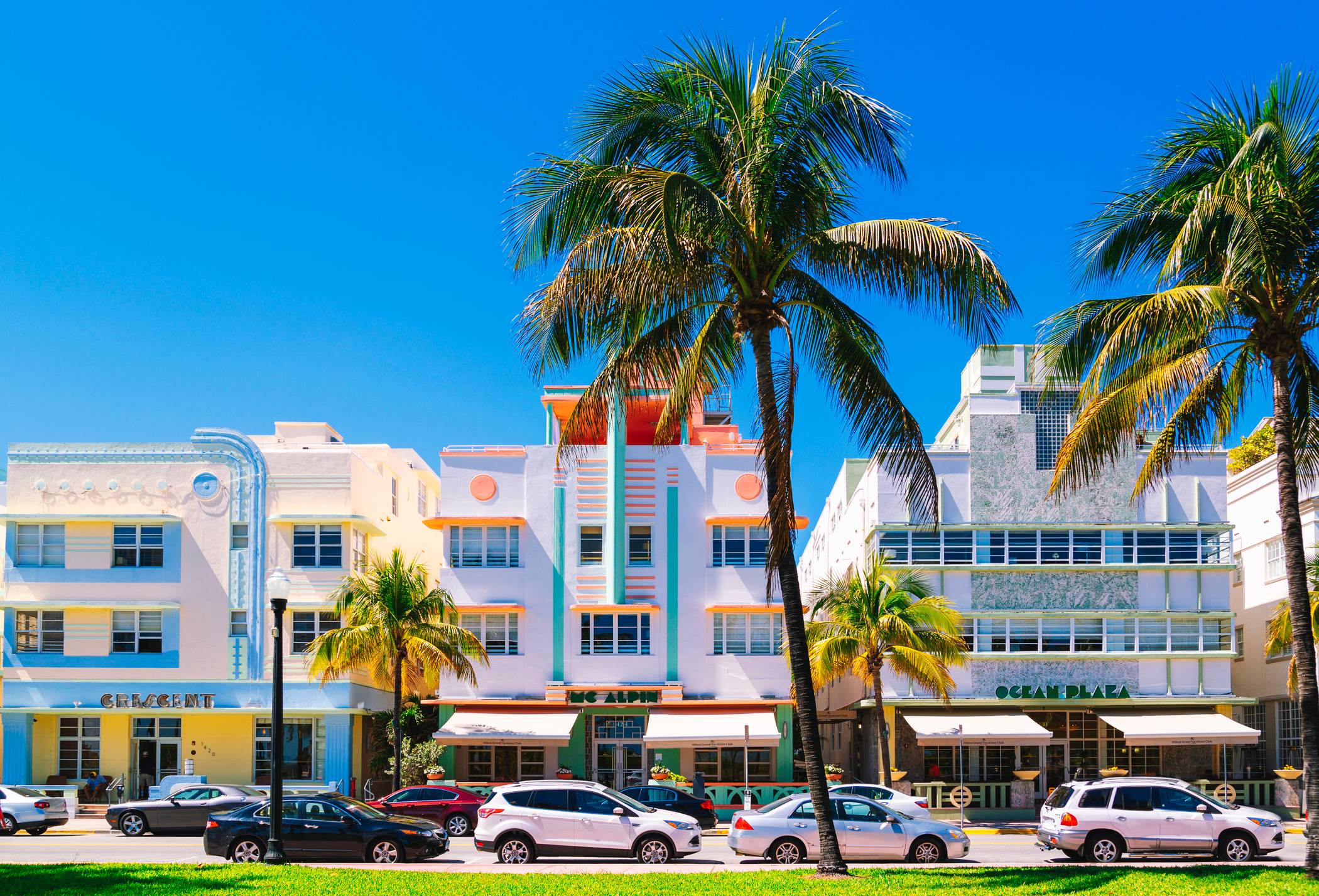 Ocean Drive w dzielnicy South Beach