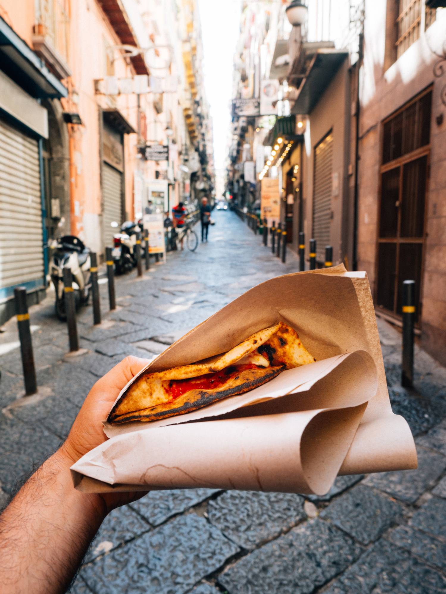 Pizza a portafoglio - street food