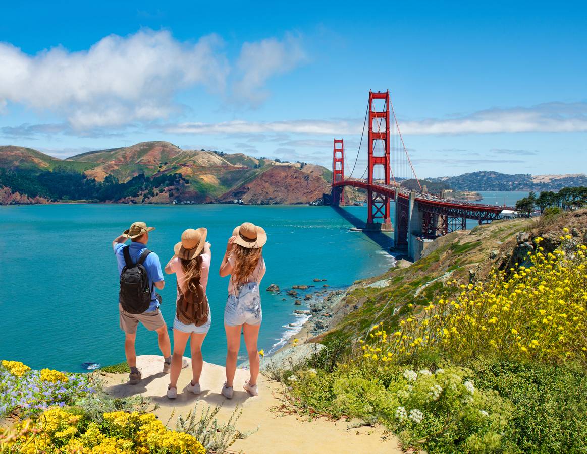 Punkt widokowy na Golden Gate