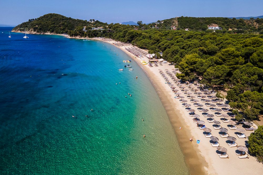 Plaża Koukounaries