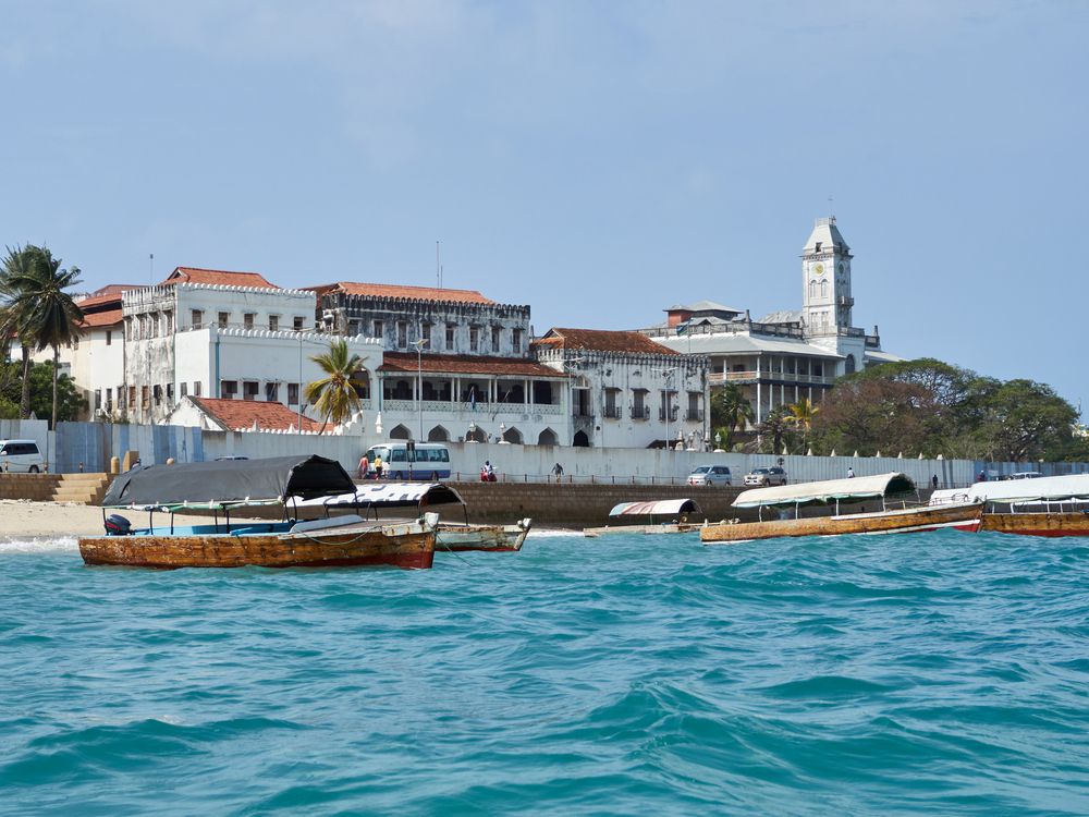 Widok na Stone Town - zabytkową dzielnice stolicy Zanzibaru