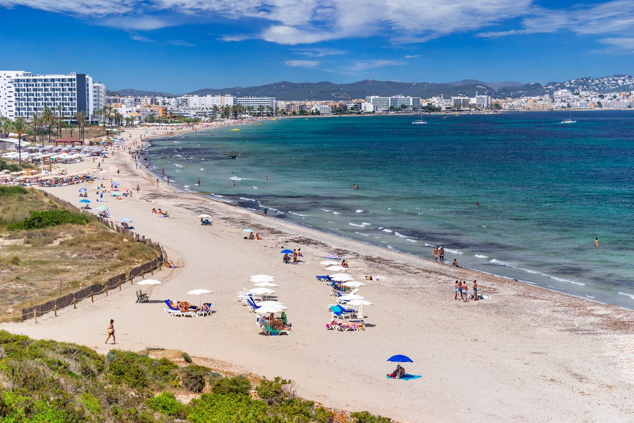 Pláž Playa d'en Bossa