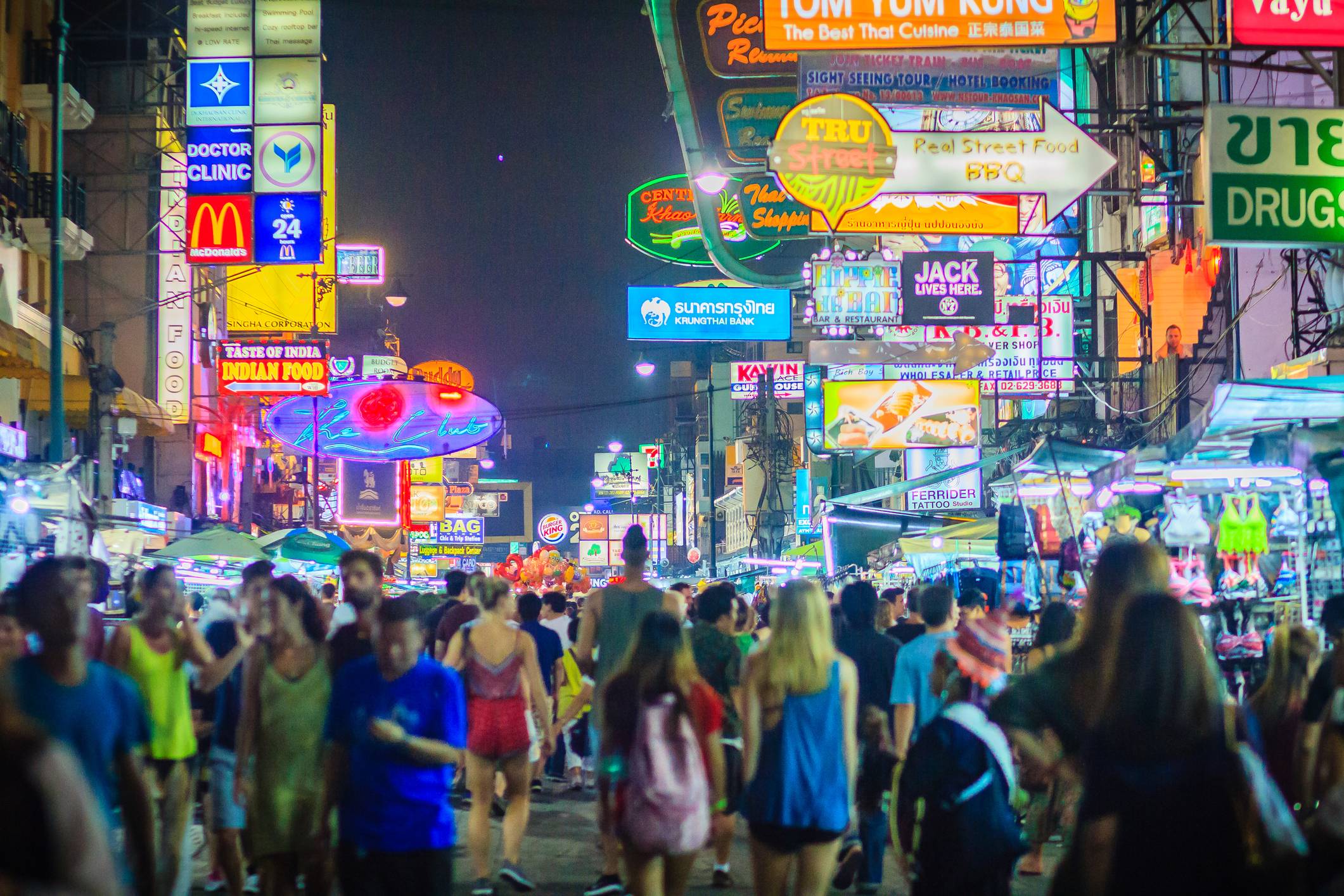 Słynna Khao San Road