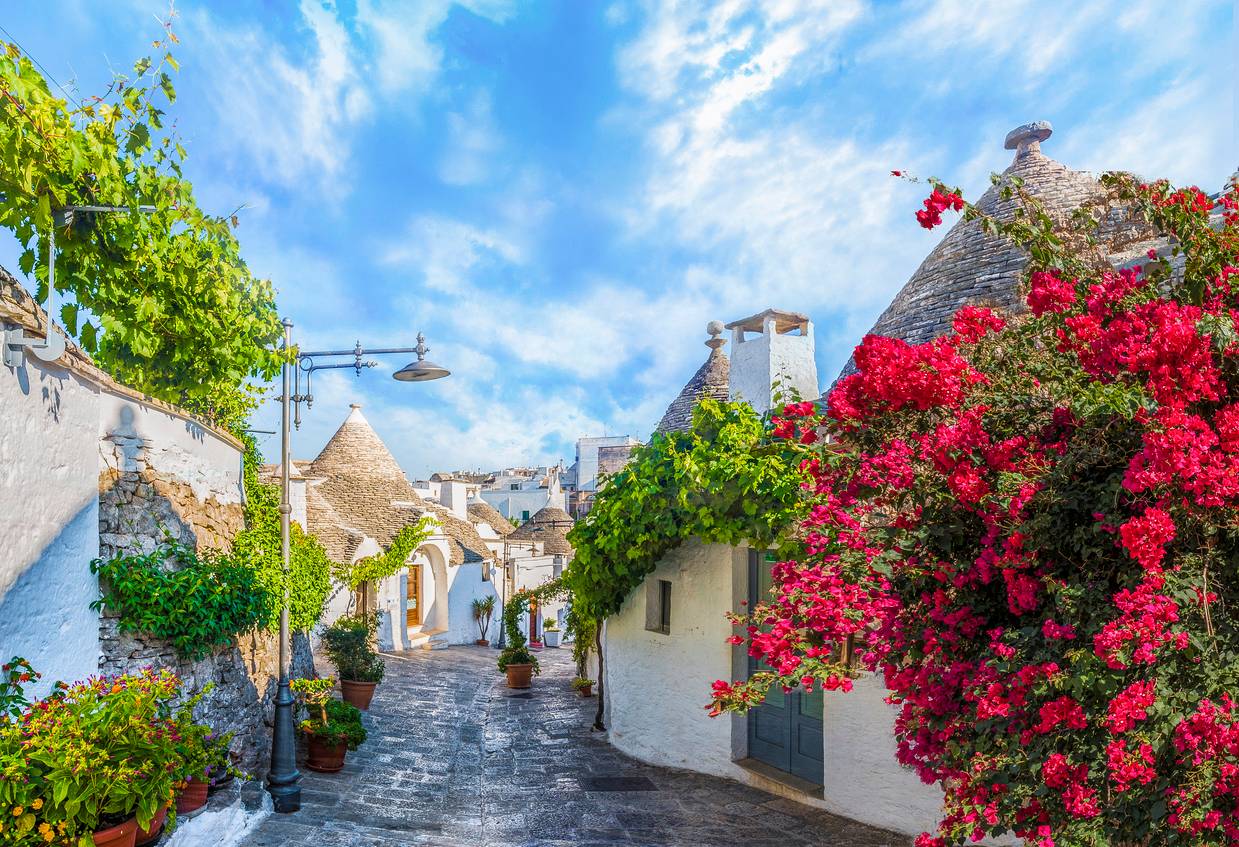 Domy Trulli w Alberobello
