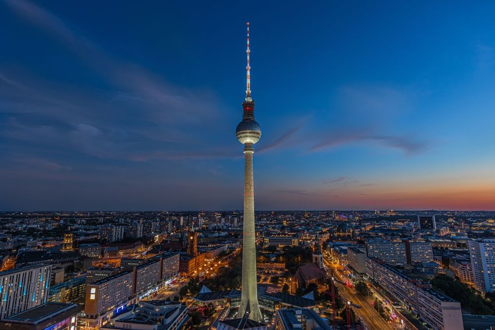 Alexanderplatz i Wieża Telewizyjna