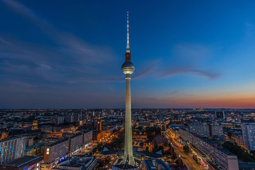 Alexanderplatz i Wieża Telewizyjna