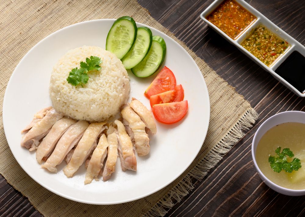 Hainanese Chicken Rice