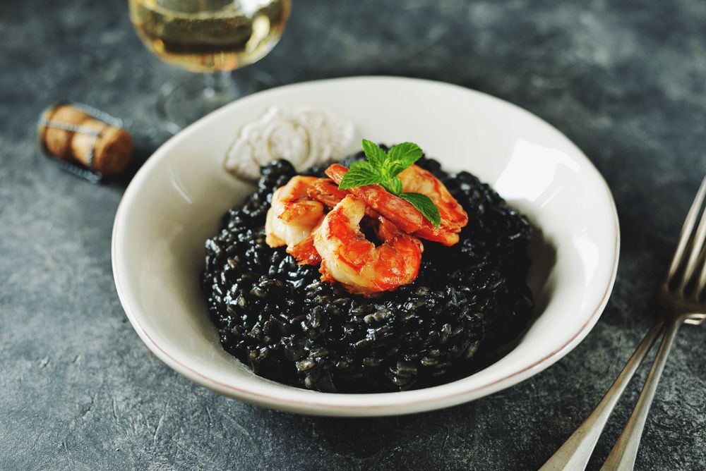 Risotto al Nero di Seppia