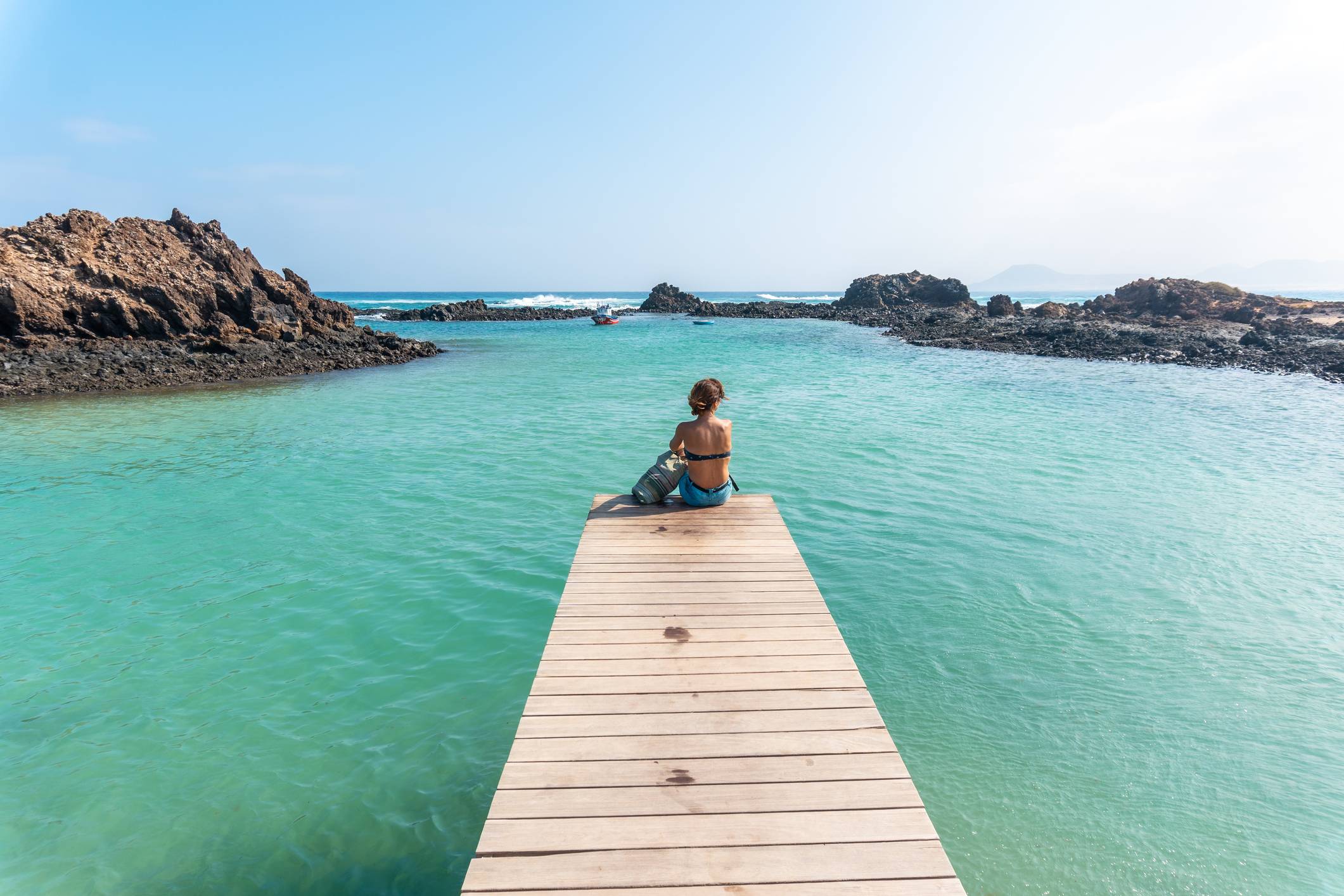 Molo na Isla de Lobos