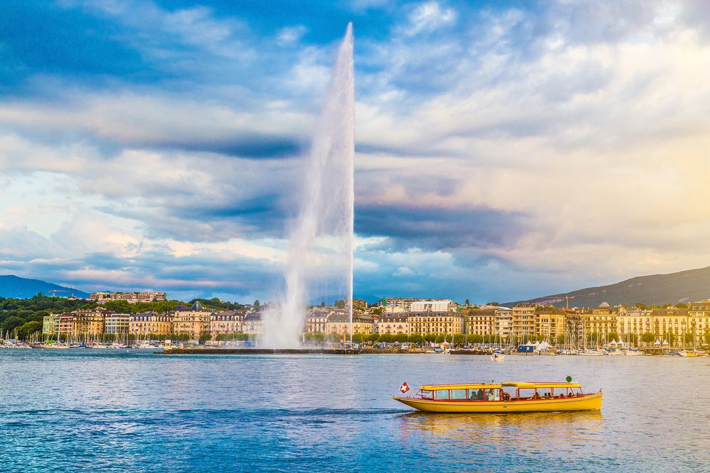 Fontanna Jet d'Eau
