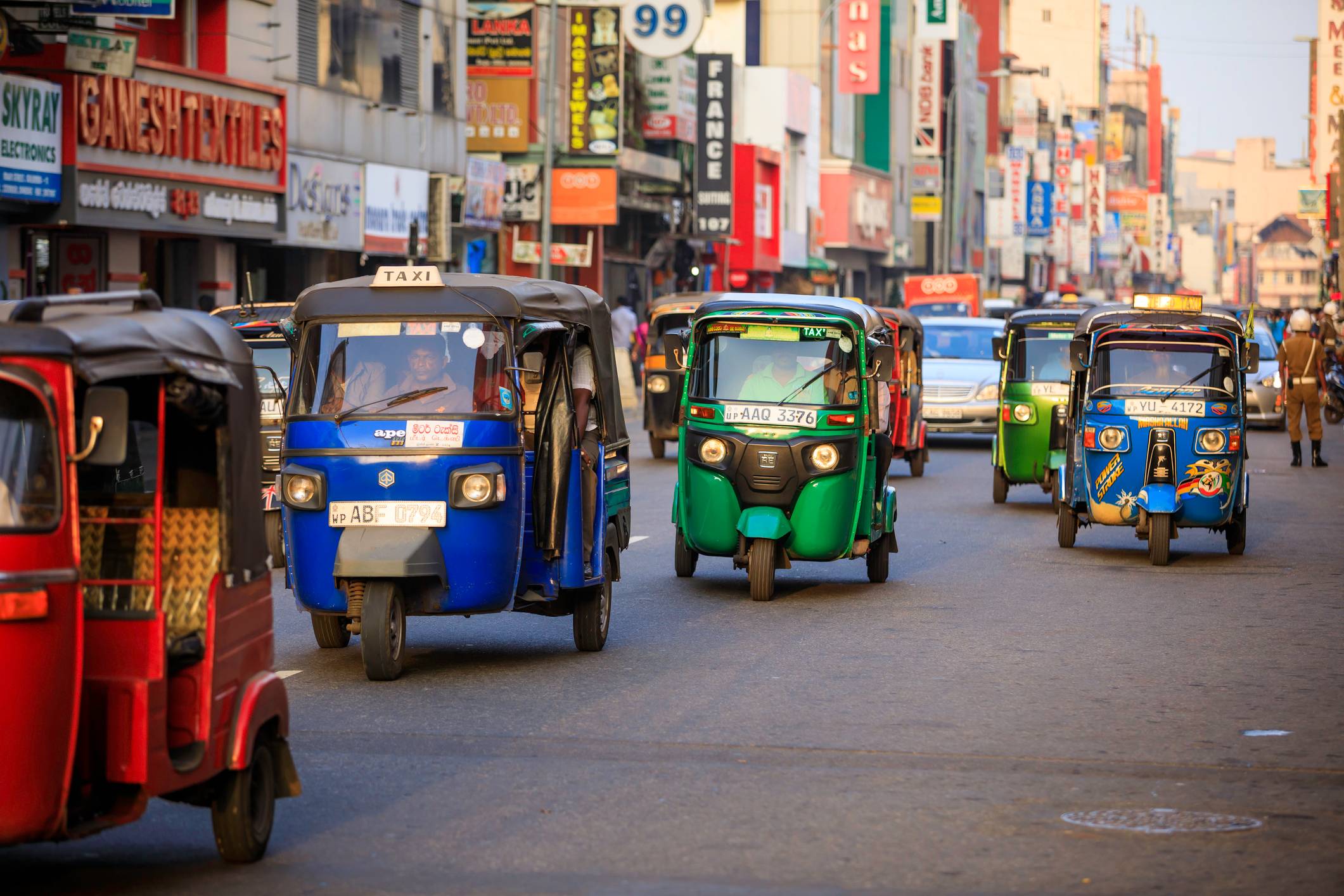 Taksówki tuk-tuk