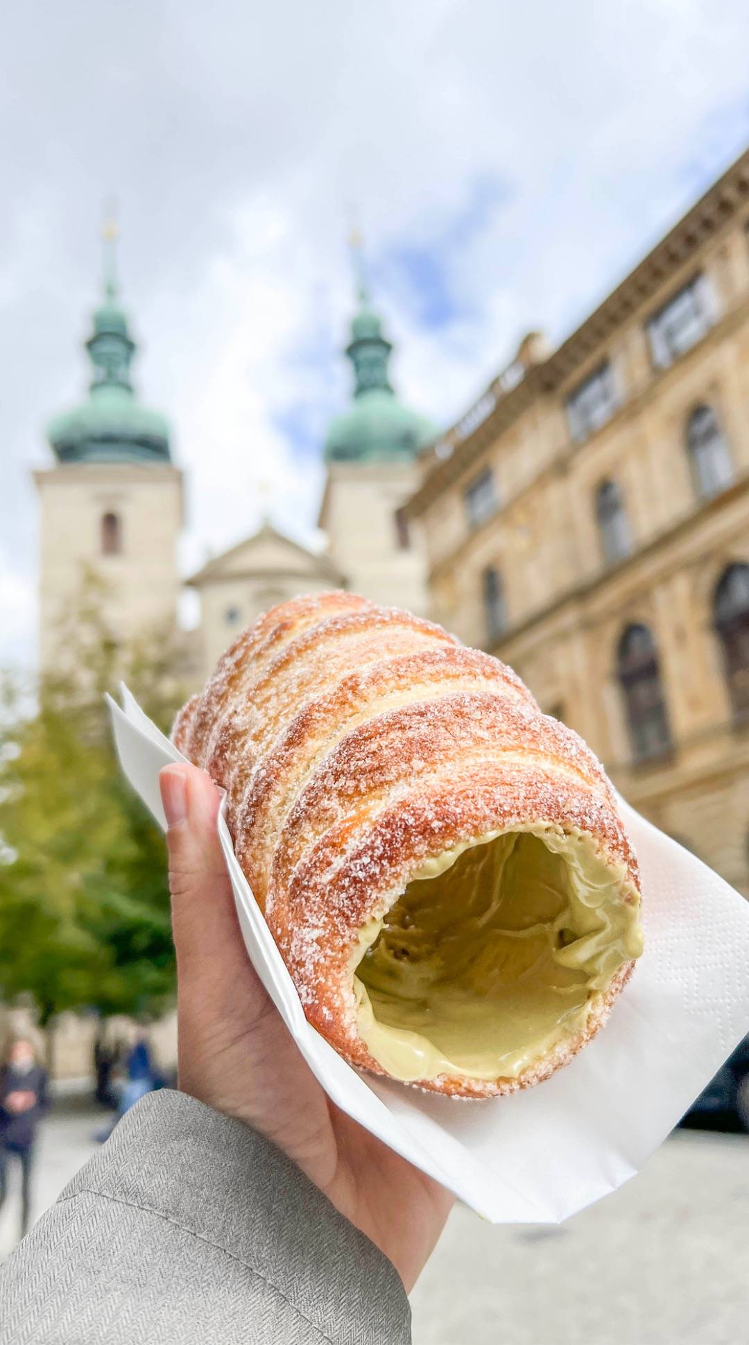 Tradycyjny czeski trdelnik