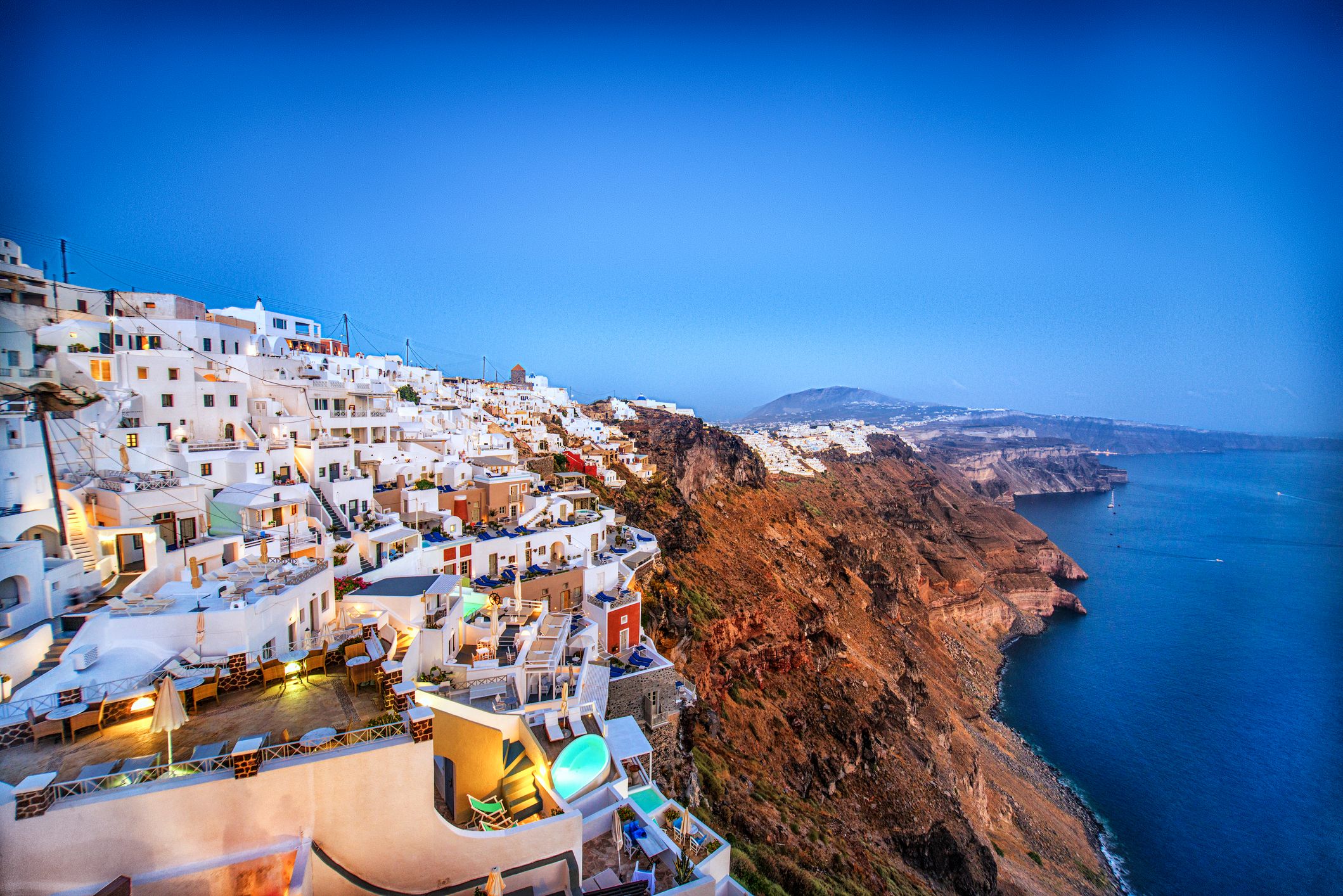 Fira - stolica wyspy