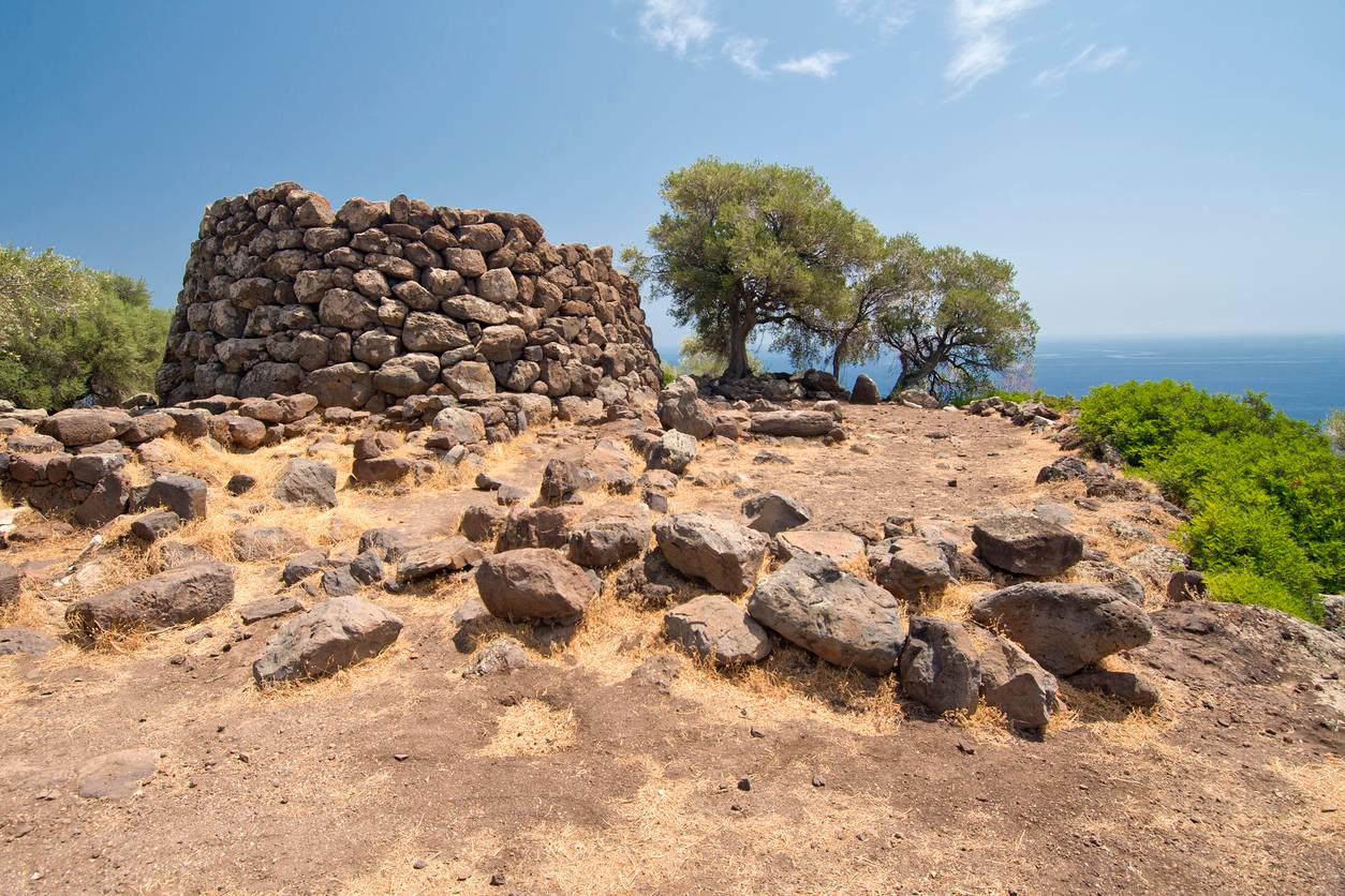 Ruiny Nuraghe Mannu