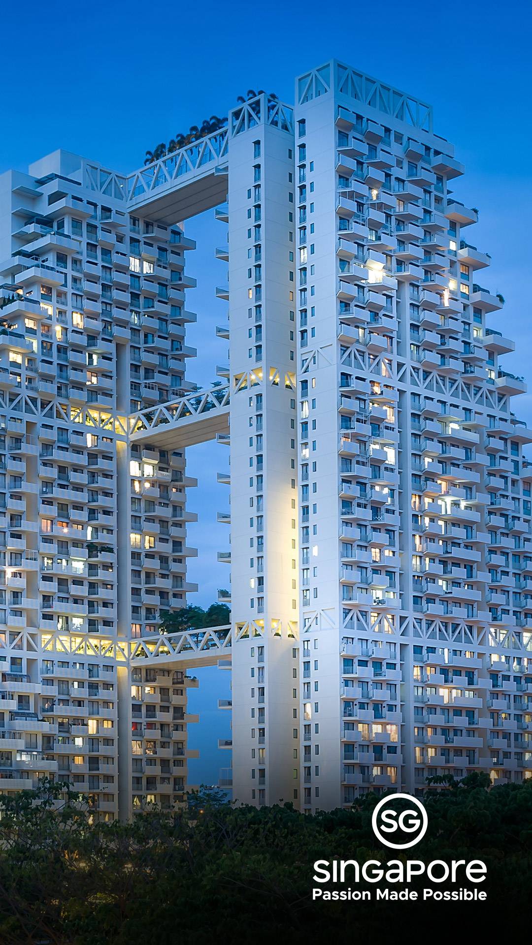 Sky Habitat w dzielnicy Bishan