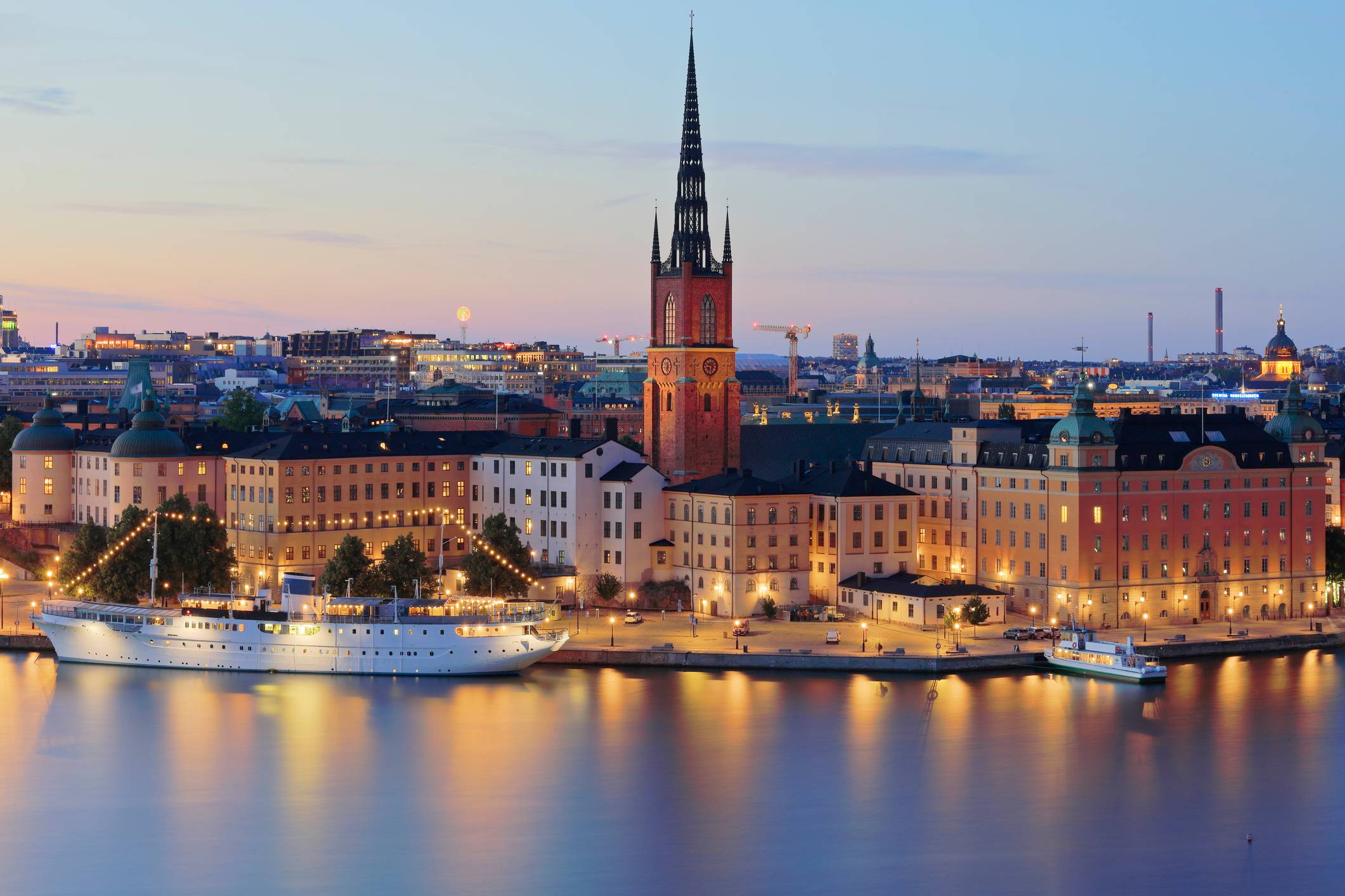 Wyspa Riddarholmen - część dzielicy Gamla Stan