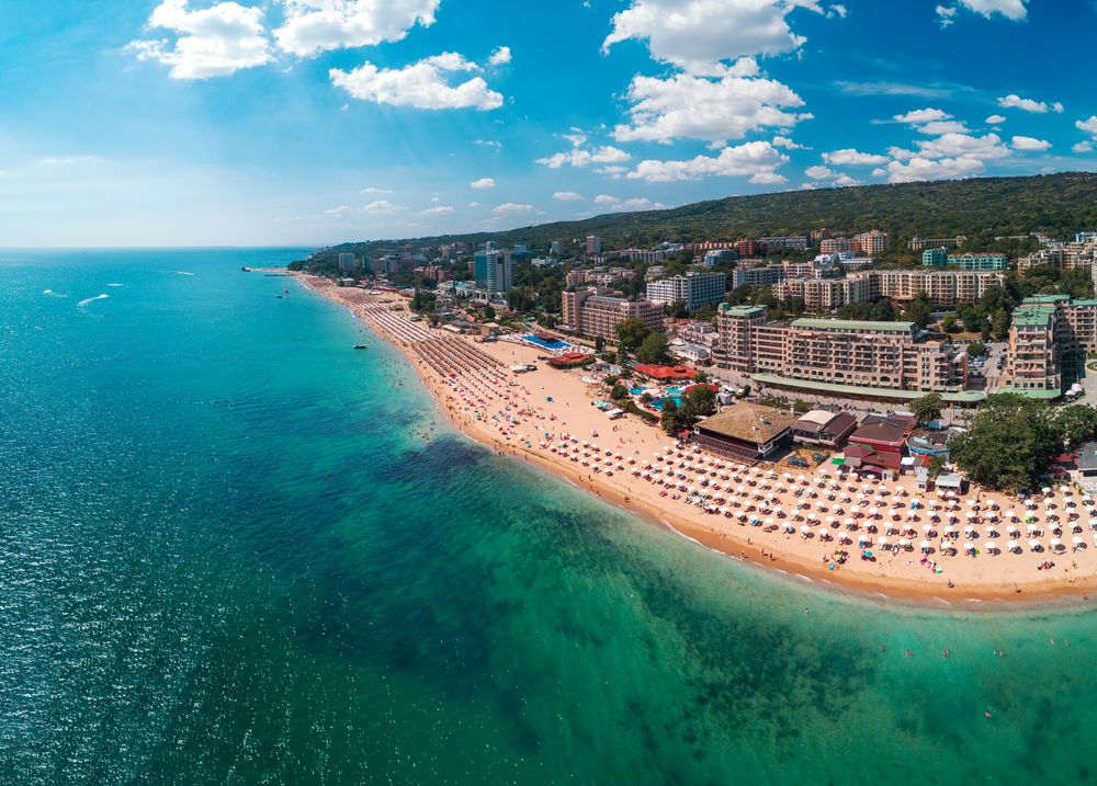 Piesočnaté pláže Bulharska